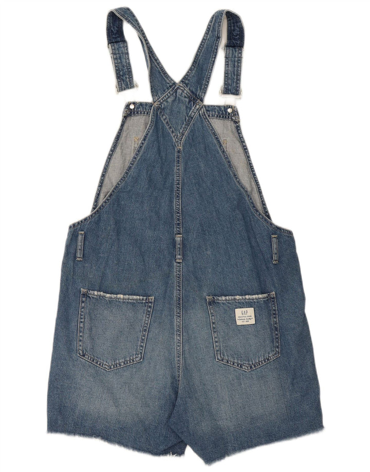Gap Dame Dungarees Denim Shorts Medium W34 Blå Bomuld