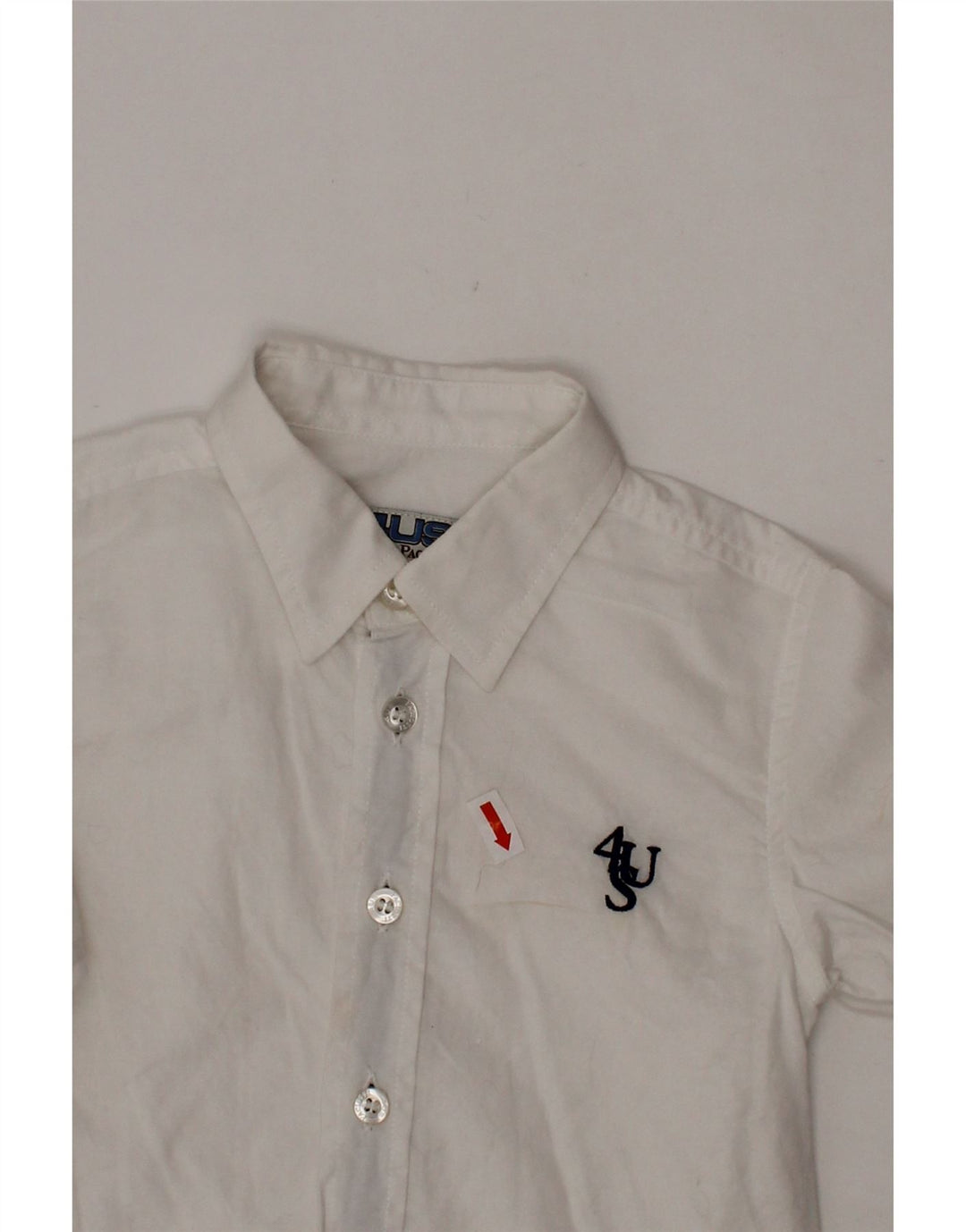 CESARE PACIOTTI 4US Baby Drengeskjorte 9-12 måneder Hvid bomuld