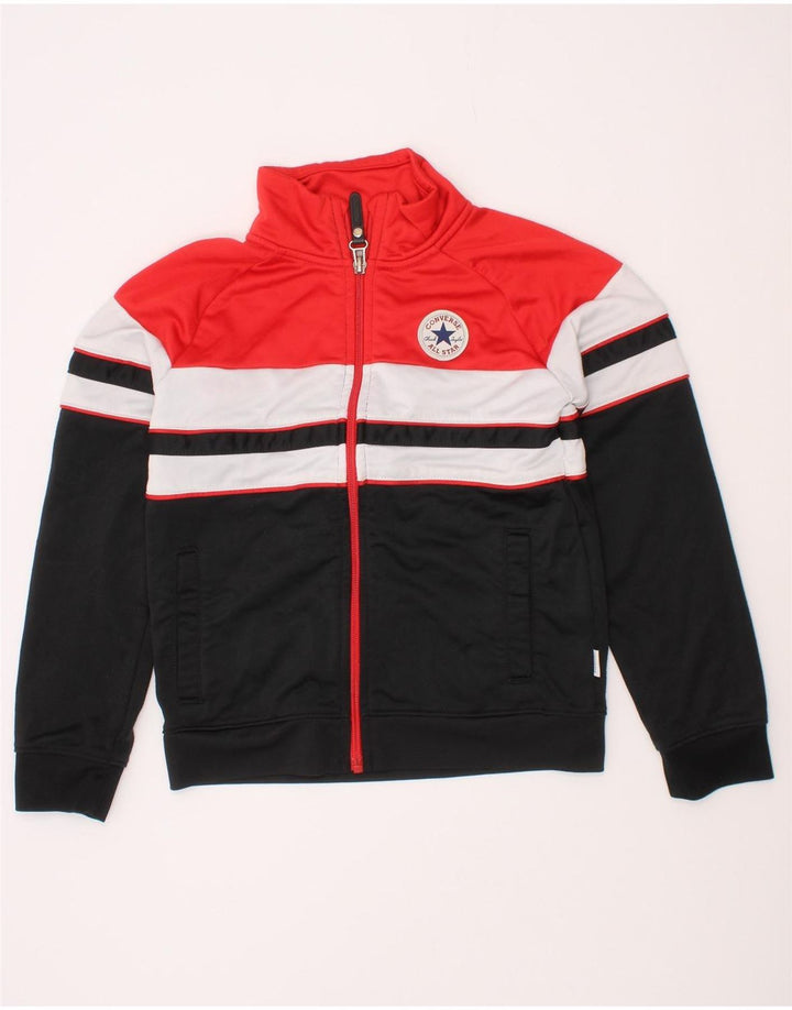 Converse Boys træningsdragt topjakke 5-6 år Flerfarvet Colourblock
