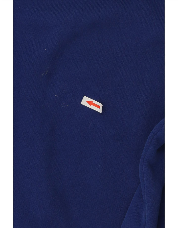 Puma Herre Grafisk Sweatshirt Jumper 2XL Blå Colourblock Bomuld