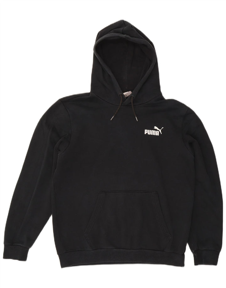 Puma Herre hættetrøje Jumper Medium Sort Bomuld
