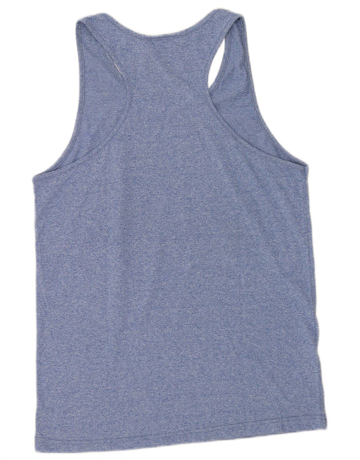 Asics Herre Grafisk Vest Top XL Blå Bomuld