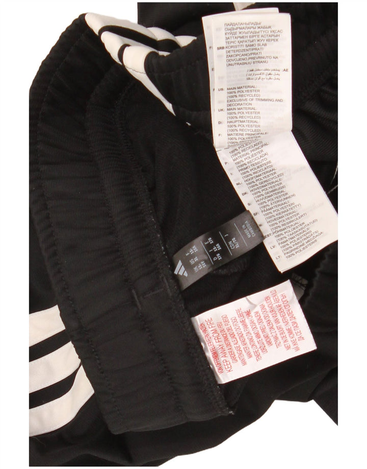 ADIDAS drenge Climacool træningsdragt bukser 15-16 år sort polyester