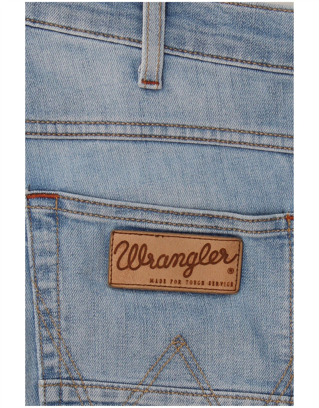 WRANGLER Mens Straight Jeans W34 L30  Blue