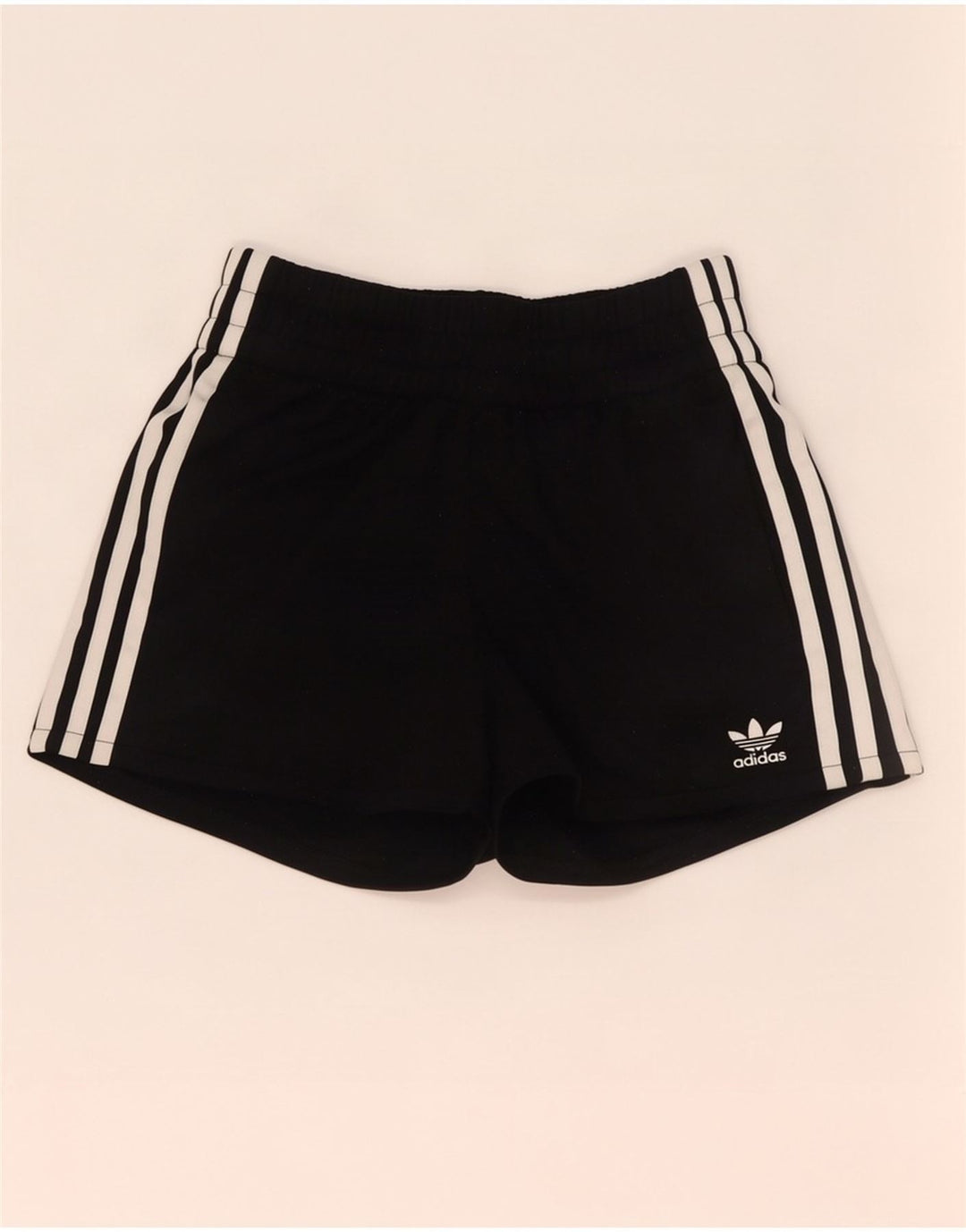 Adidas sportsshorts til kvinder UK 6 XS sort polyester