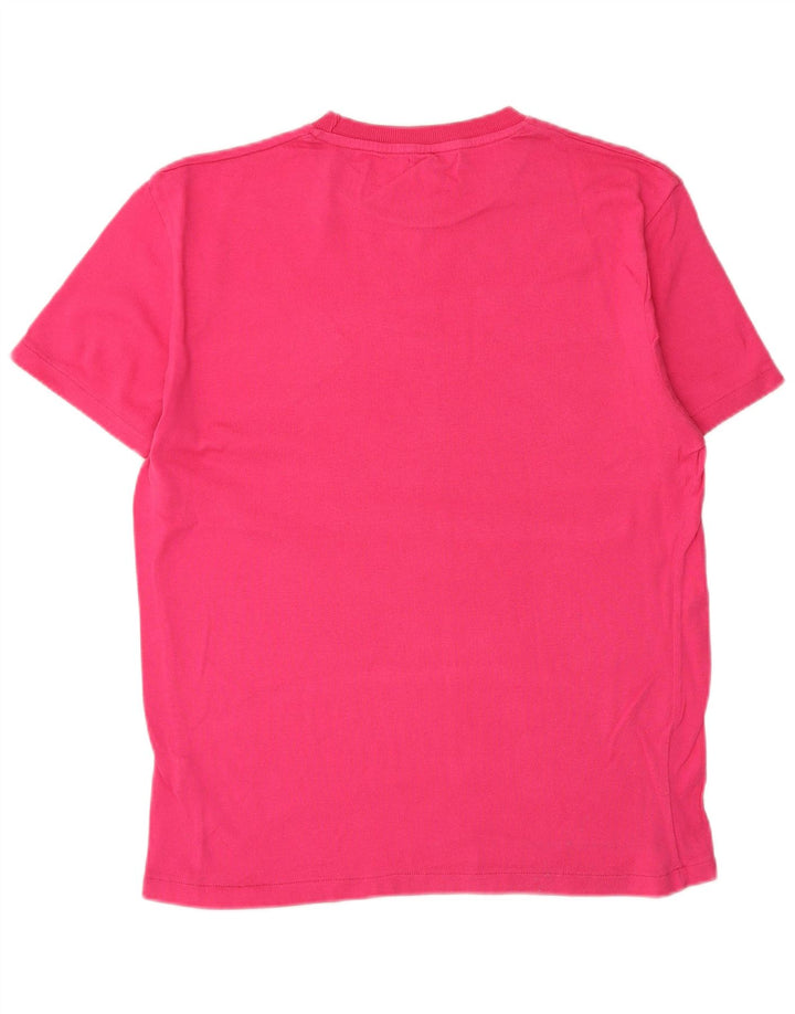 Zara T-Shirt Top UK 14 Medium Pink Bomuld