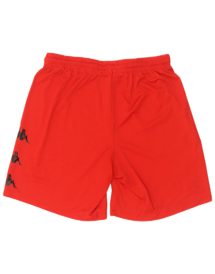 Kappa Herre grafiske sportsshorts store røde