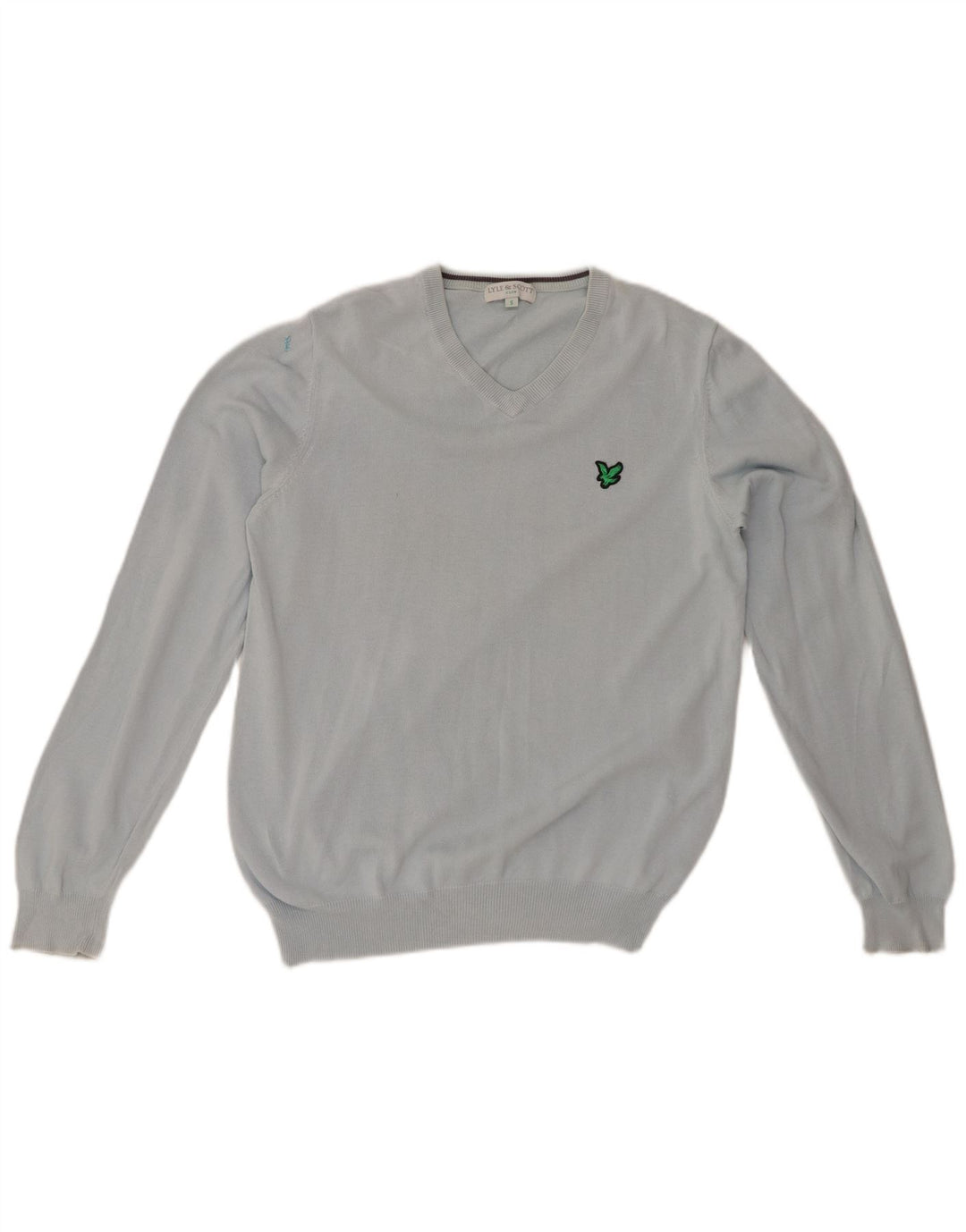 LYLE & SCOTT Herre Club V-hals sweater lille blå