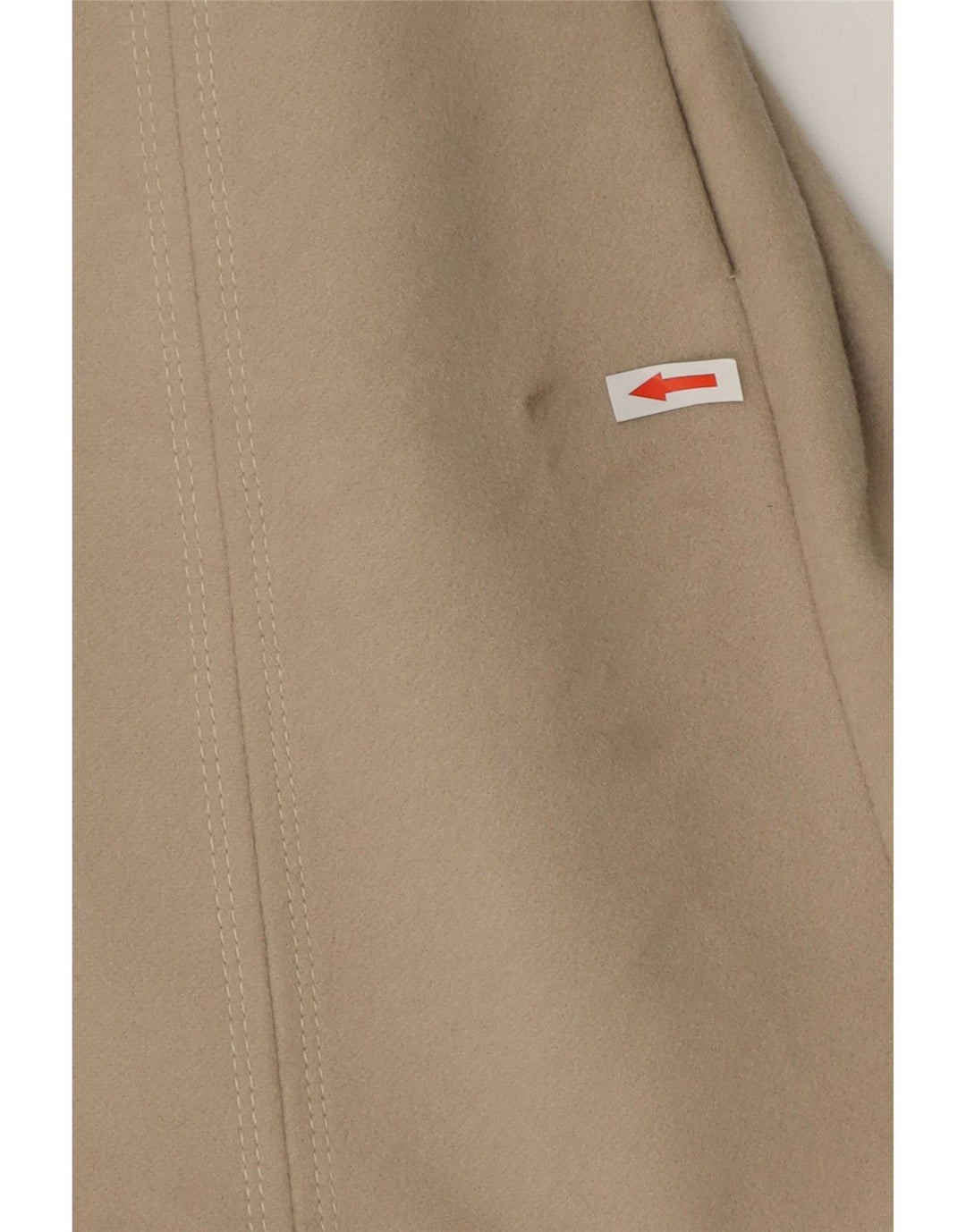 Zara Trench Coat til kvinder UK 10 Lille Grå Uld