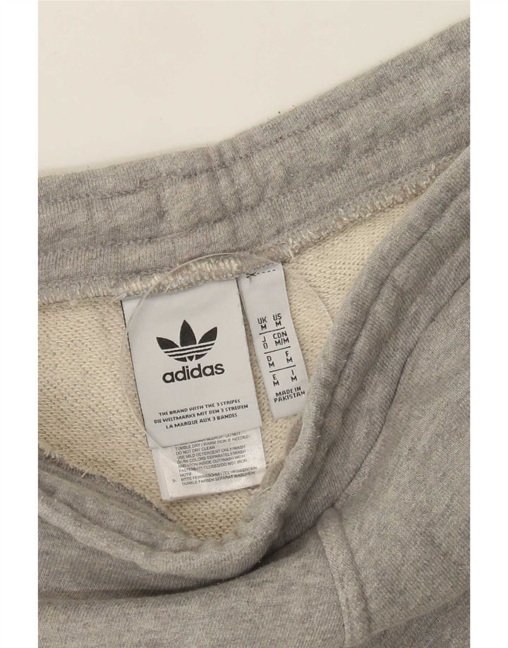 Adidas Sportsshorts til mænd mellemgrå bomuld