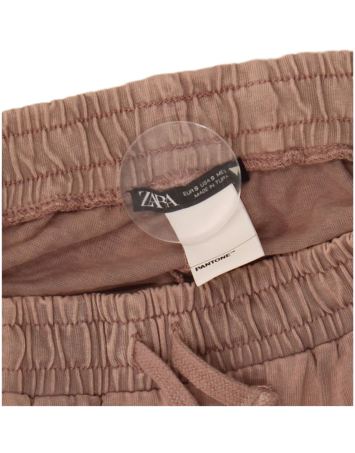Zara Træningsdragt Bukser Jogger UK 10 Small Pink