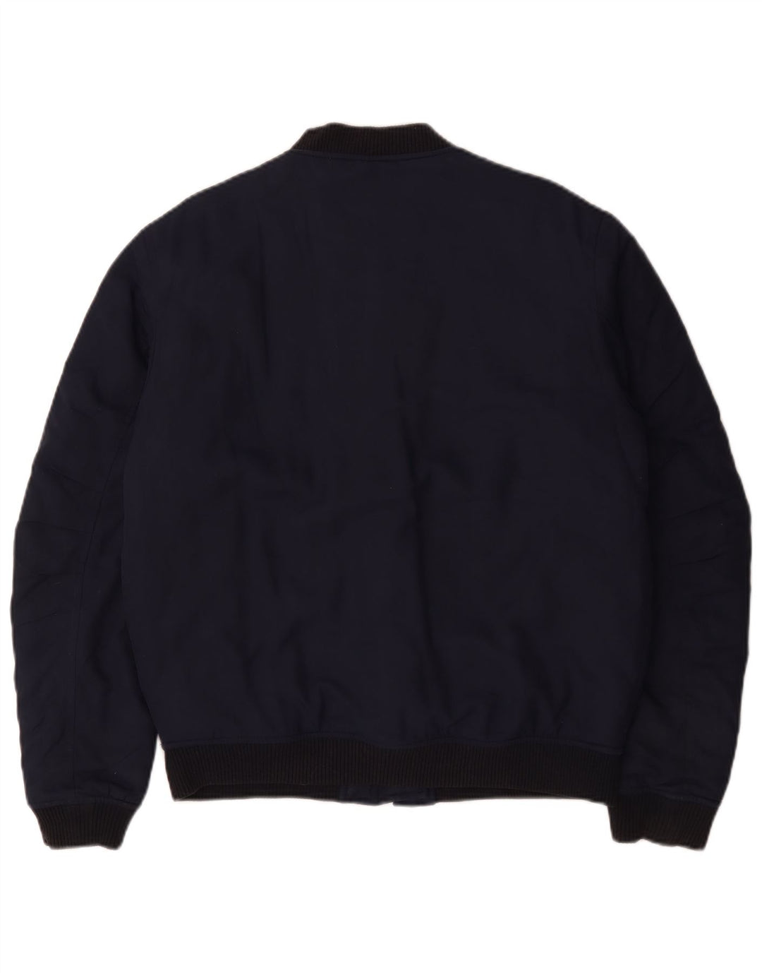 Jack Wills Herre Bomber Jacket UK 38 Medium Navy Blue Nylon