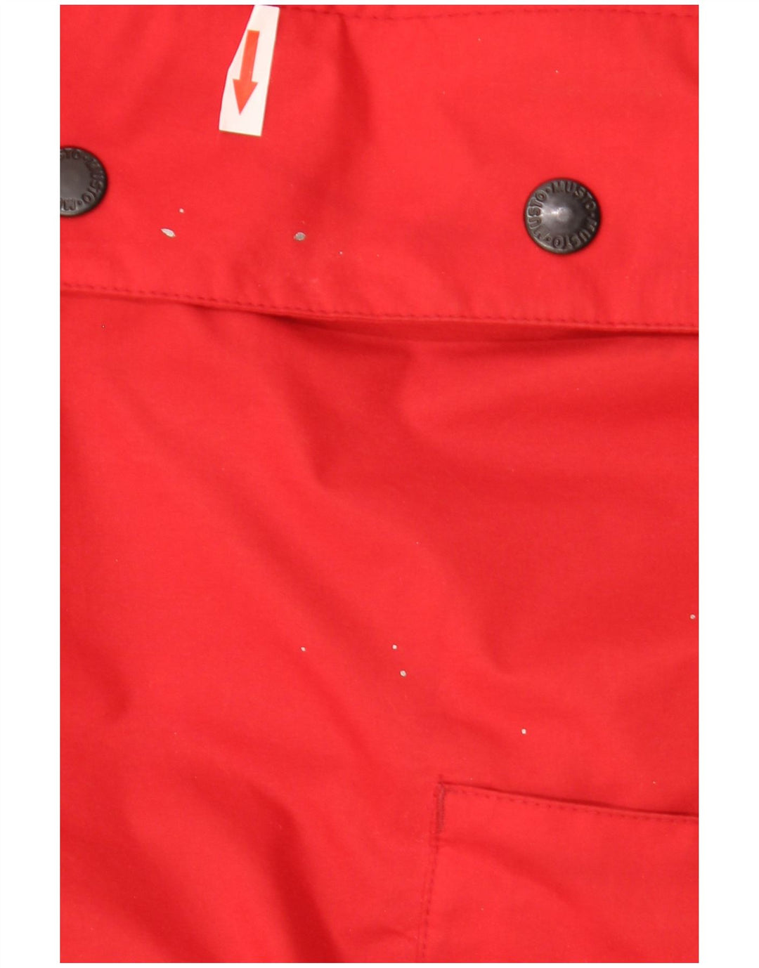 Musto Herre Hættevindjakke UK 36 Lille Rød Polyester