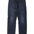 Lee Straight Jeans til mænd W32 L32 Marineblå bomuld
