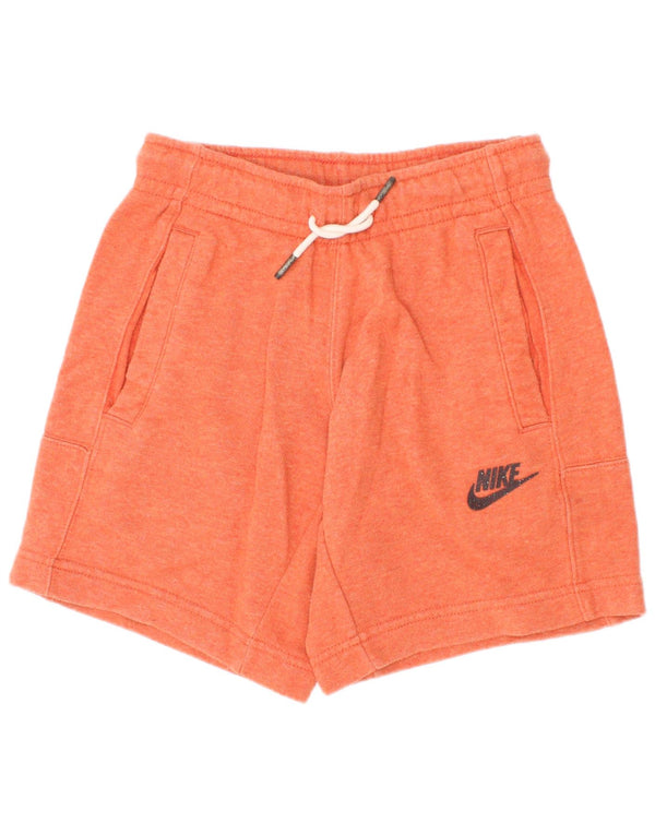 Nike Boys Standard Fit sportsshorts 8-9 år Små orange bomuld