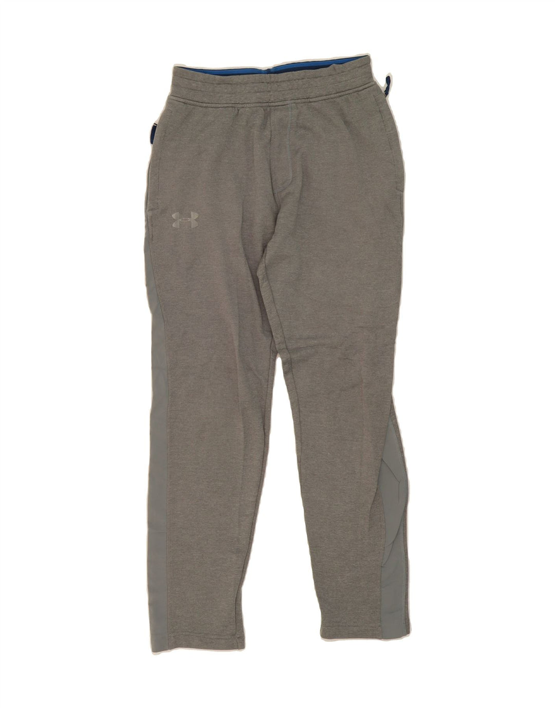 UNDER ARMOUR Mens Cold Gear Tracksuit Trousers Small  Grey Colourblock Vintage Under Armour and Second-Hand Under Armour from Messina Hembry 