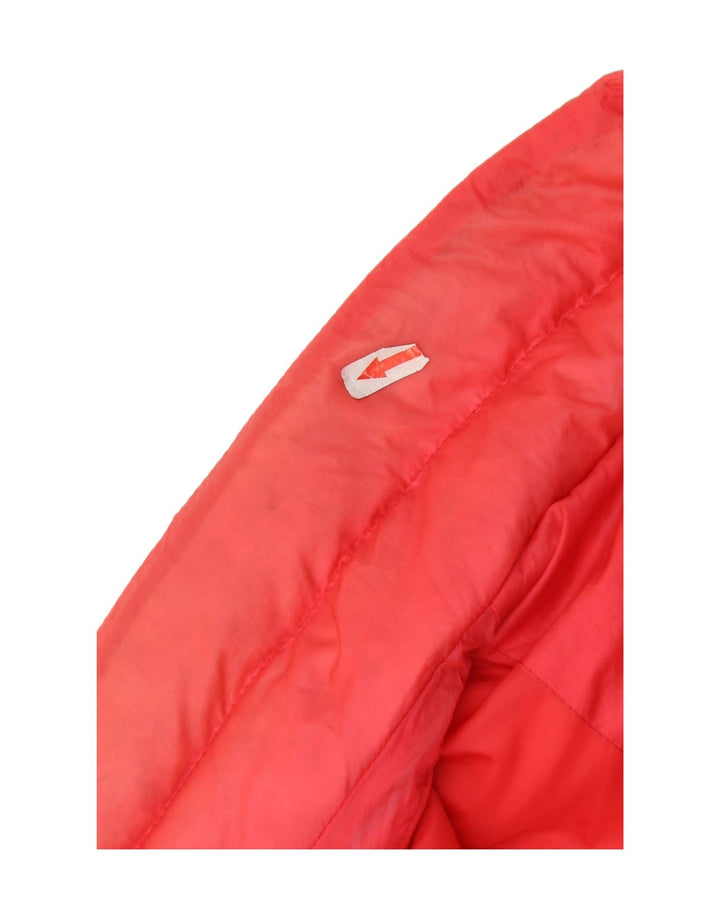 Timberland Womens Polstret Gilet UK 14 Medium Pink Nylon