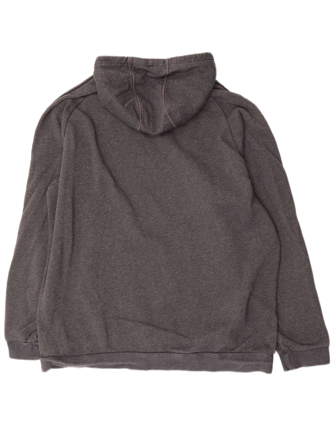 Adidas hættetrøje til mænd 2XL grå bomuld