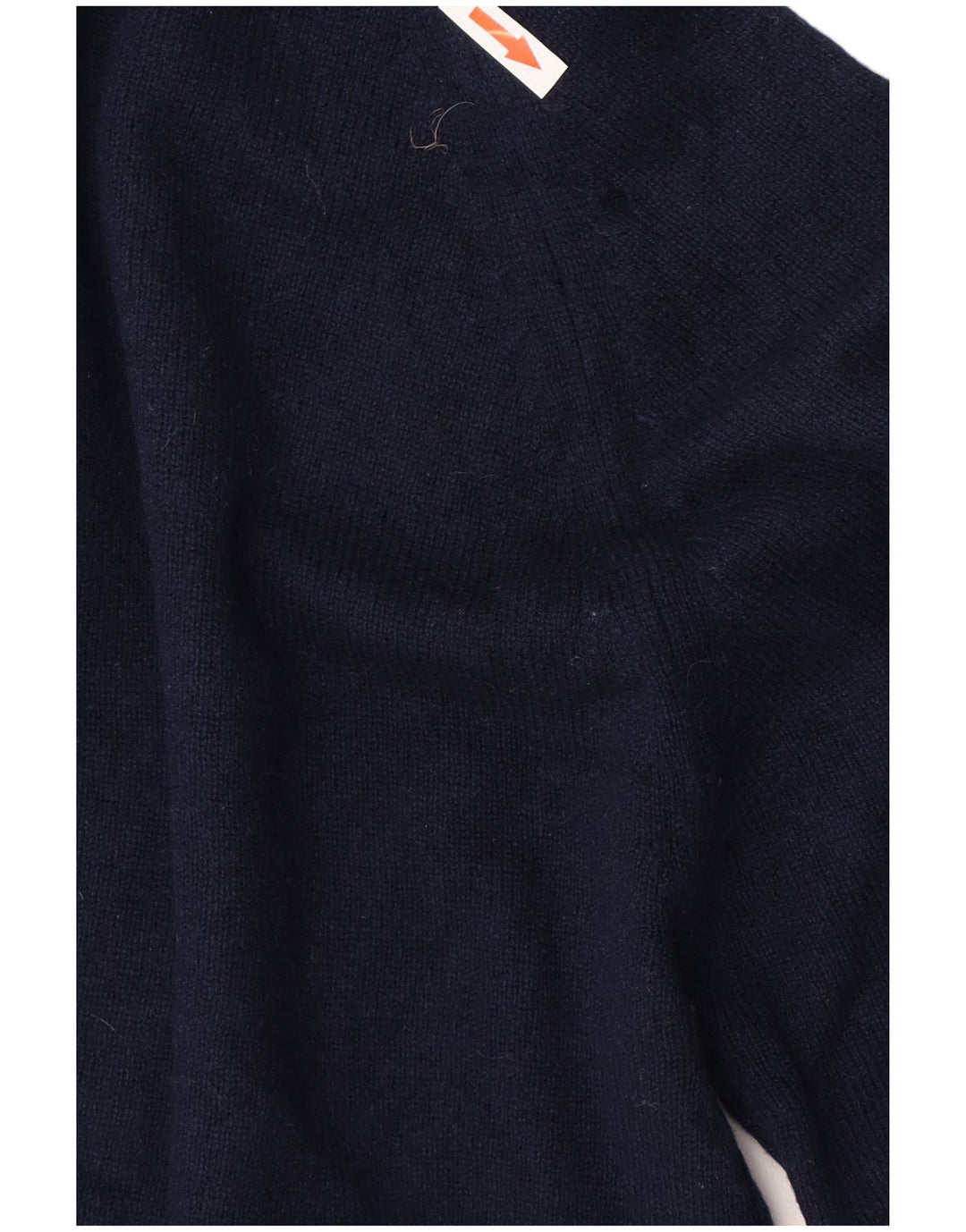 Marks & Spencer Herre sweater med rund hals XL marineblå lammeuld
