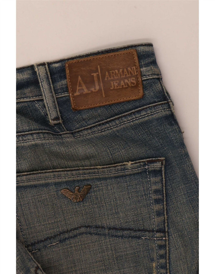 Armani Herre Slim Jeans W30 L32 Blå Bomuld