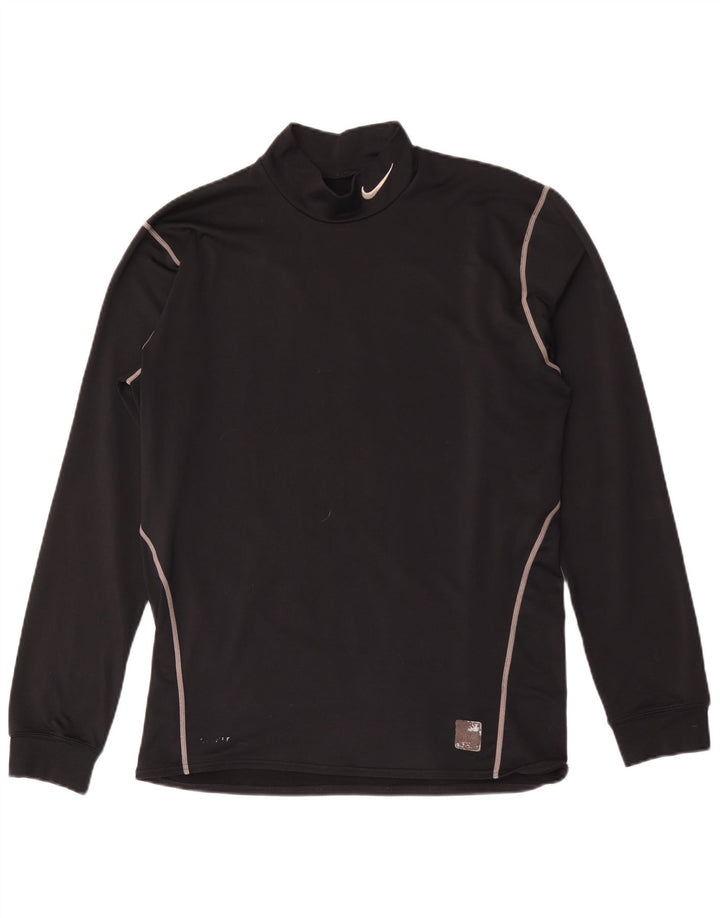 Nike Herre Dri Fit Top Langærmet Stor Sort