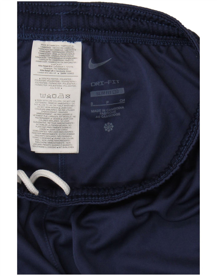 Nike Herre Dri Fit Slim Fit sportsshorts Små marineblå polyester