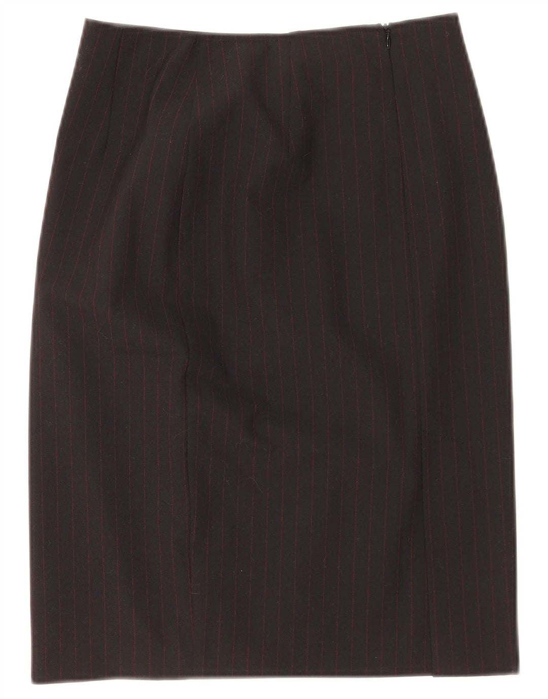 Roccobarocco Womens Pencil Skirt IT 42 Medium W26 Black Pinstripe