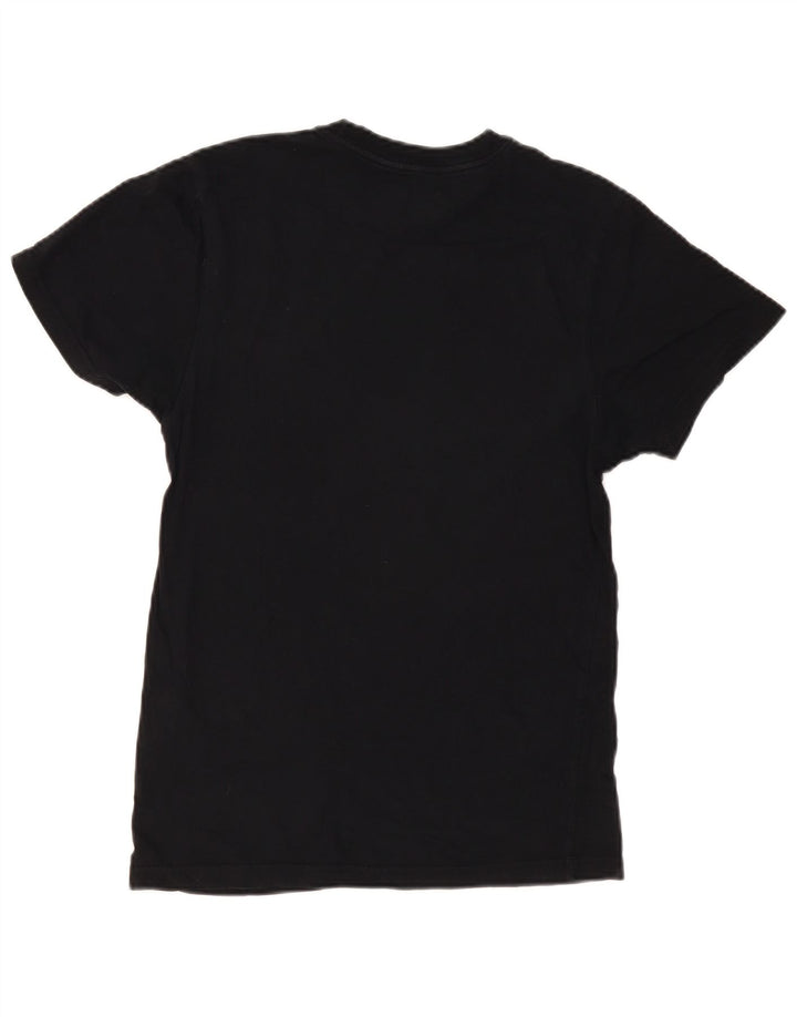 Vans Herre Custom Fit grafisk T-shirt top lille sort bomuld