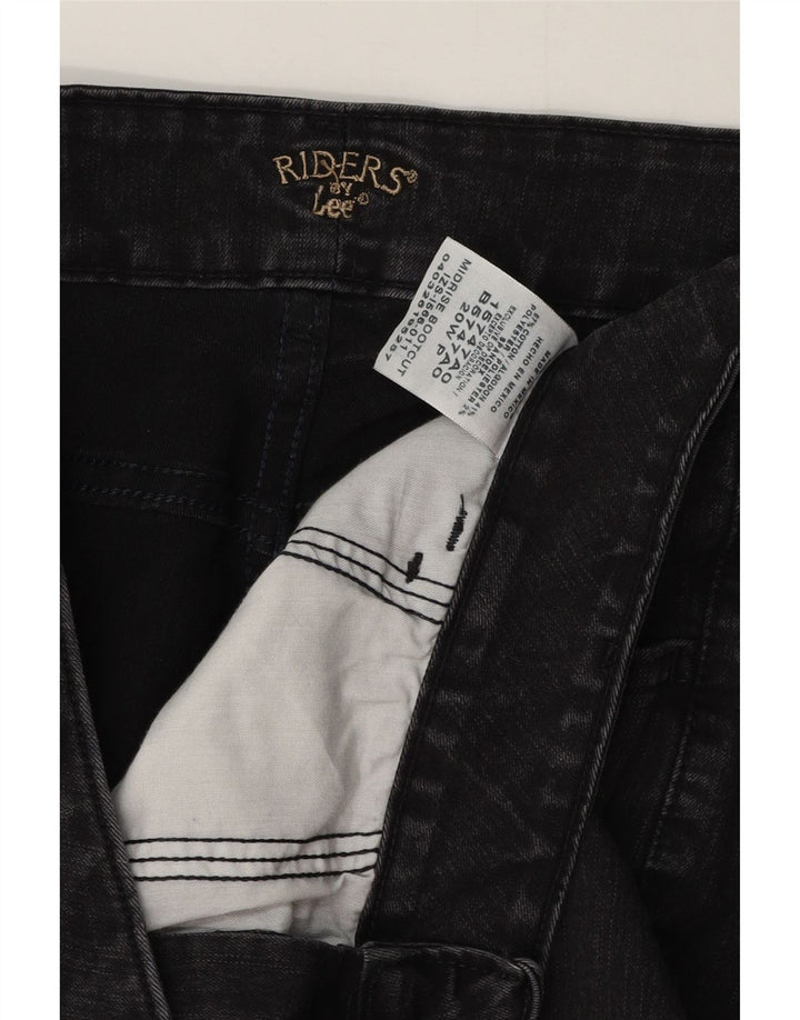 LEE Womens Riders Bootcut Jeans US 20 XL W40 L29 Black Cotton