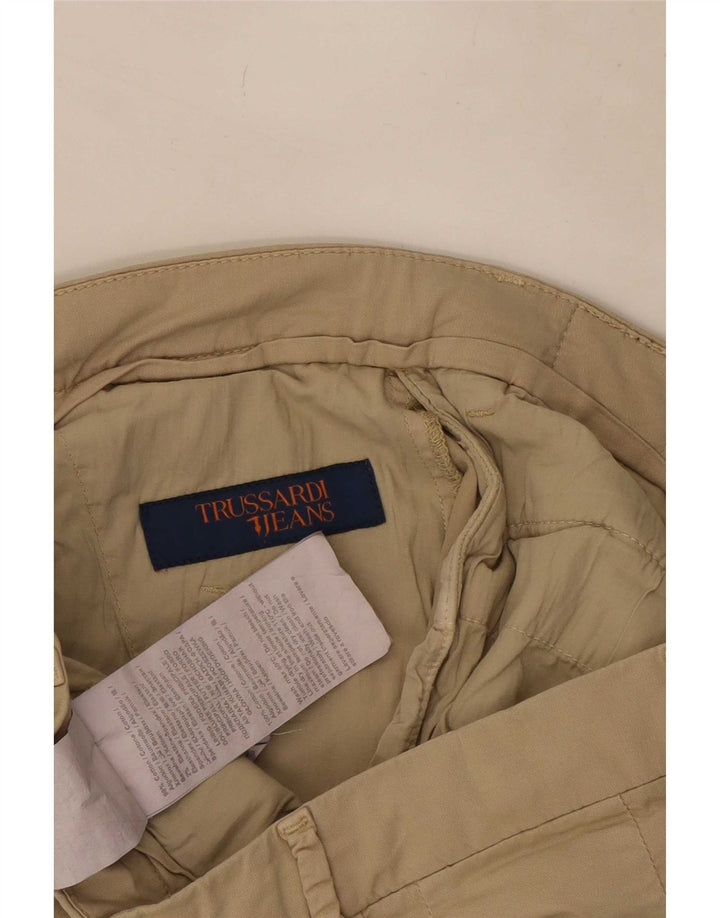 Trussardi Chino Shorts til kvinder W30 Medium Beige Bomuld