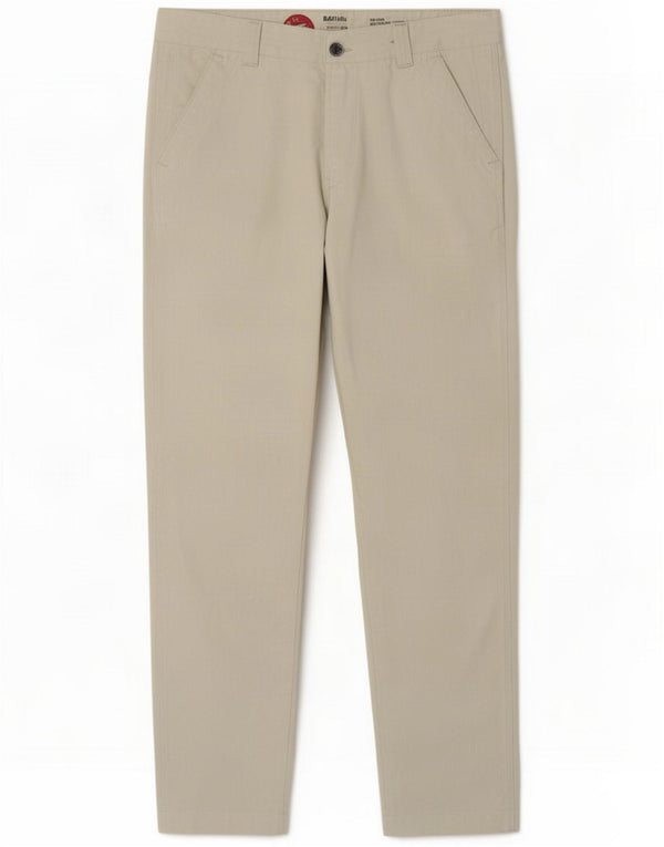 Murphy & Nye Herre Sejltøj Tapered Chino Bukser W34 L32 Beige Bomuld