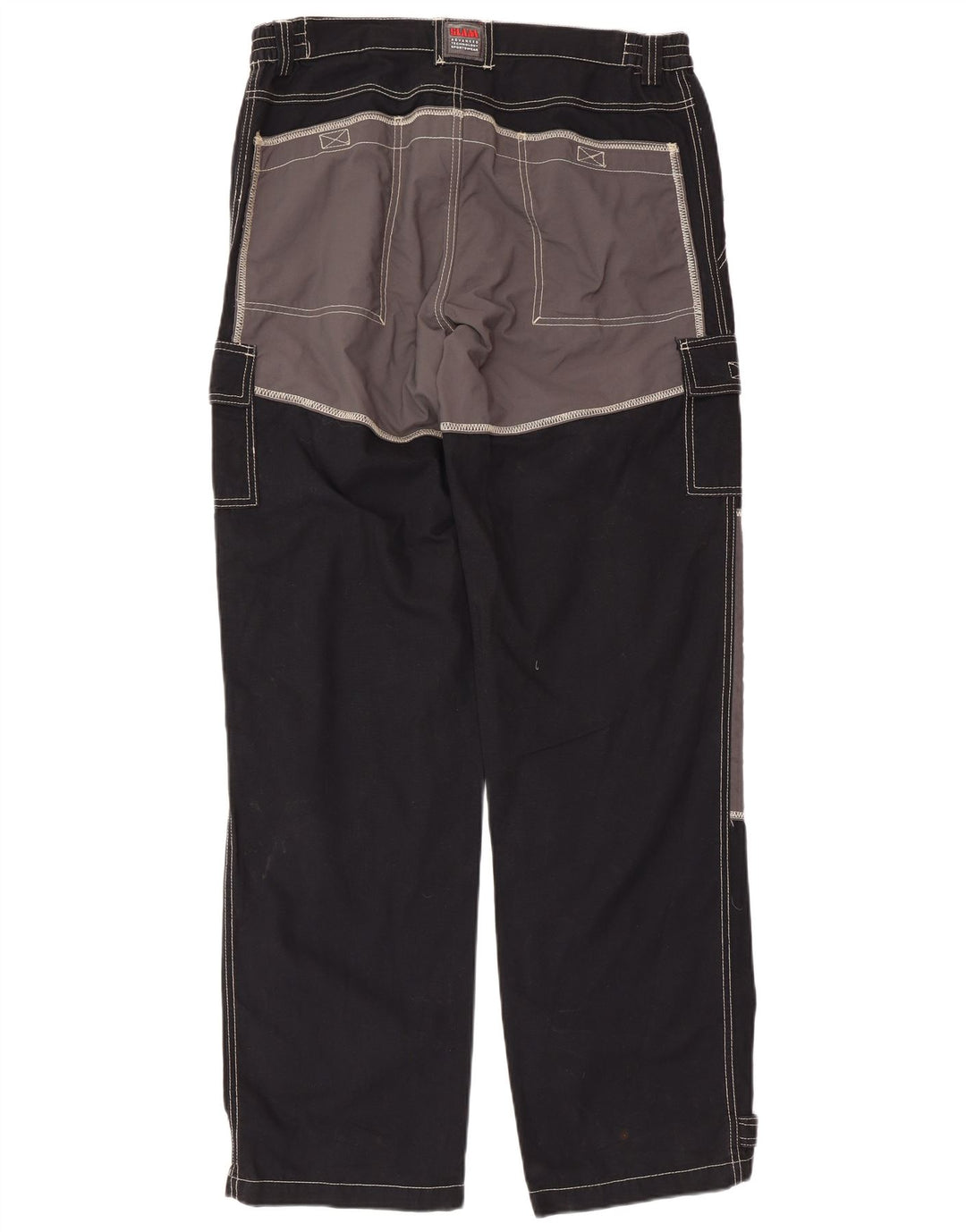 Slam Herre Cargo Bukser IT 50 Large W36 L34 Sort Colourblock Bomuld