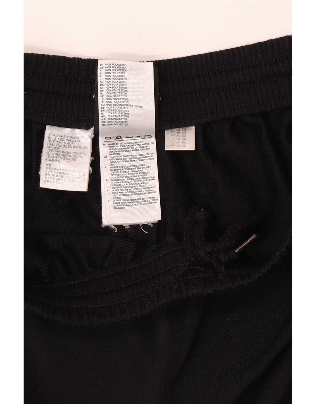 Adidas Herre træningsdragt Bukser Medium Sort Colourblock Polyester