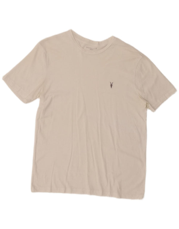All Saints Herre T-Shirt Top Medium Hvid