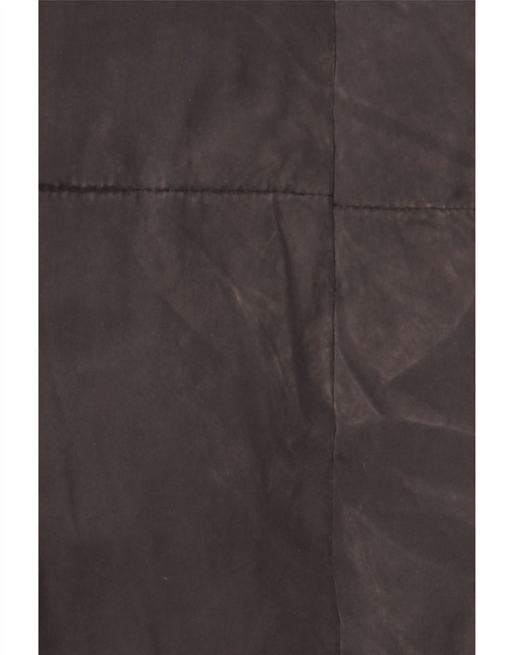 Superdry Dame Hætte Oversized Polstret Frakke UK 10 Lille Grå Polyester