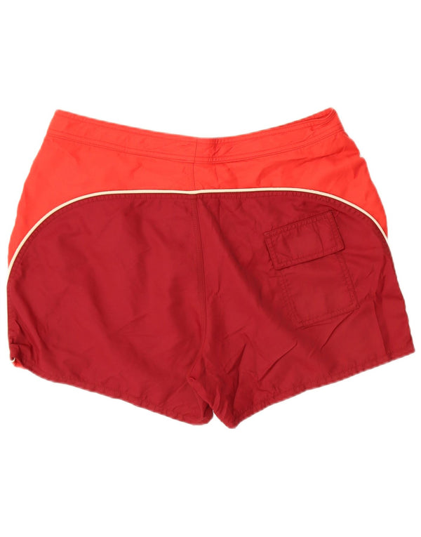Nike Mens Swimming Shorts Medium Red Colourblock Nylon
