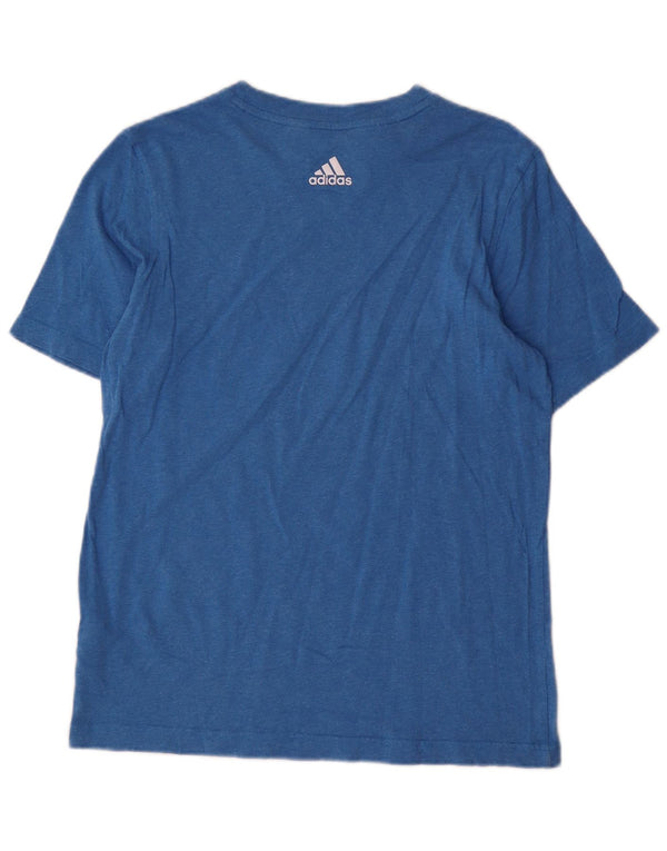 ADIDAS drenge grafisk t-shirt top 13-14 år blå