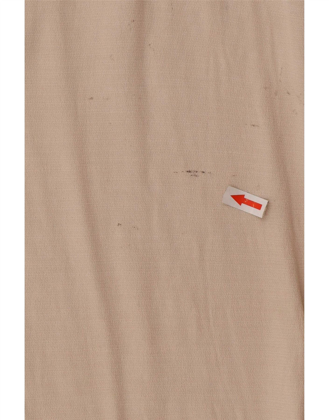Zara Dame Oversized Tunika Top UK 10 Small Beige Polyester