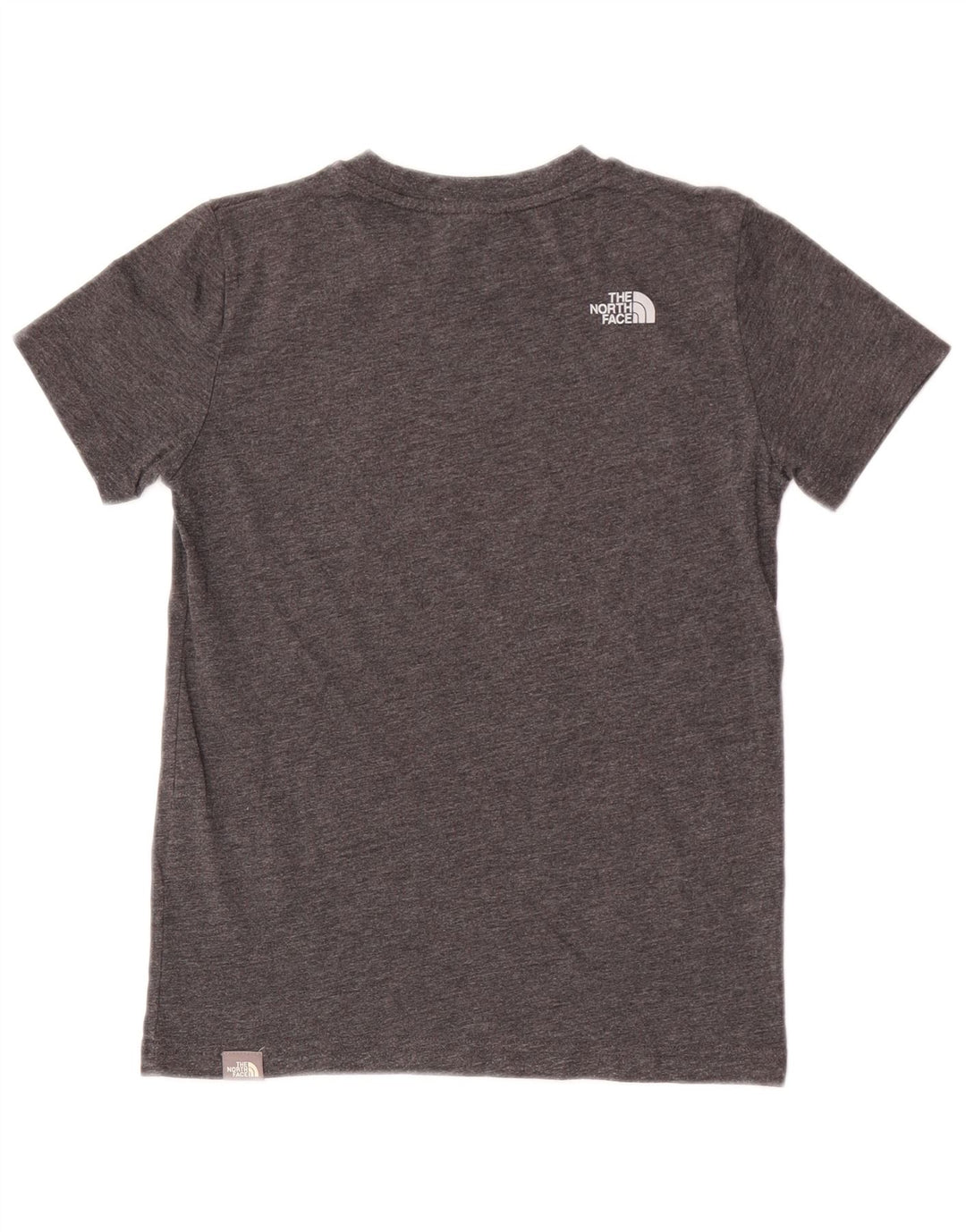 The North Face Boys T-Shirt Top 9-10 år Medium Grå Bomuld