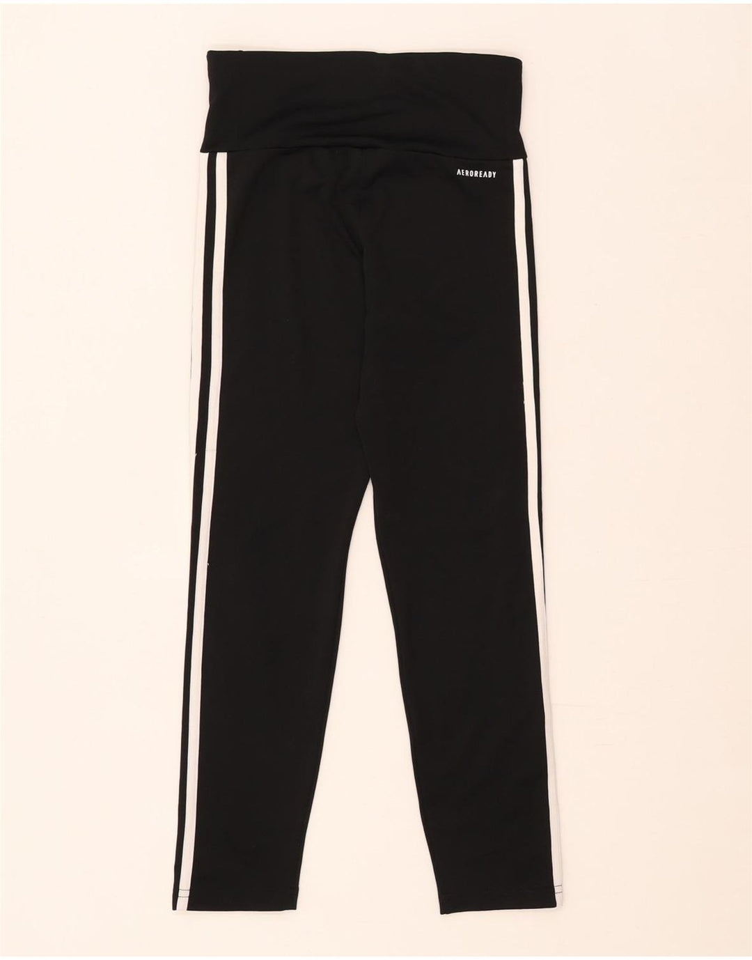 Adidas Girls Aeroready Leggings 11-12 år Sort polyester