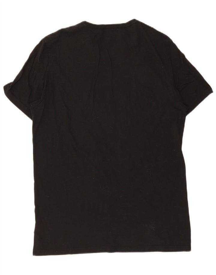 G-Star Herre Grafisk T-Shirt Top Medium Sort Bomuld
