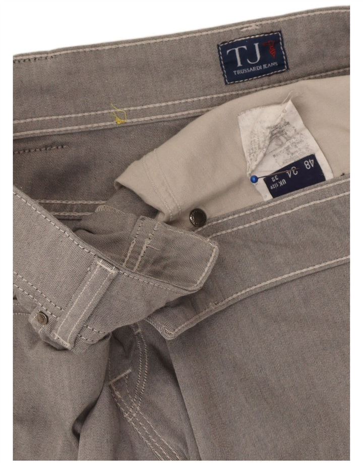 Trussardi Straight Casual Bukser til mænd W32 L32 Grå