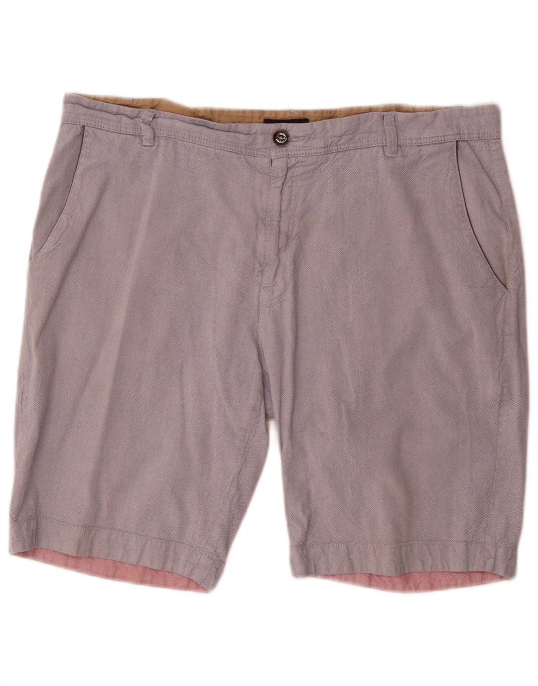 Ted Baker Herre Chino Shorts W38 XL Grå Bomuld