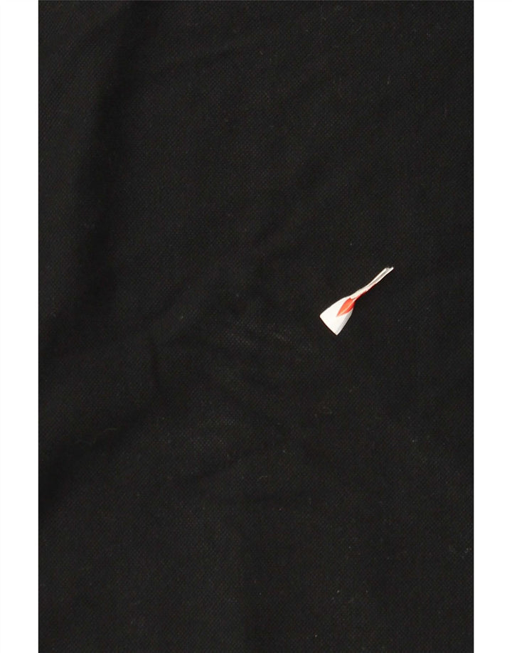 Sergio Tacchini Herre poloshirt IT 48 Medium Sort Bomuld