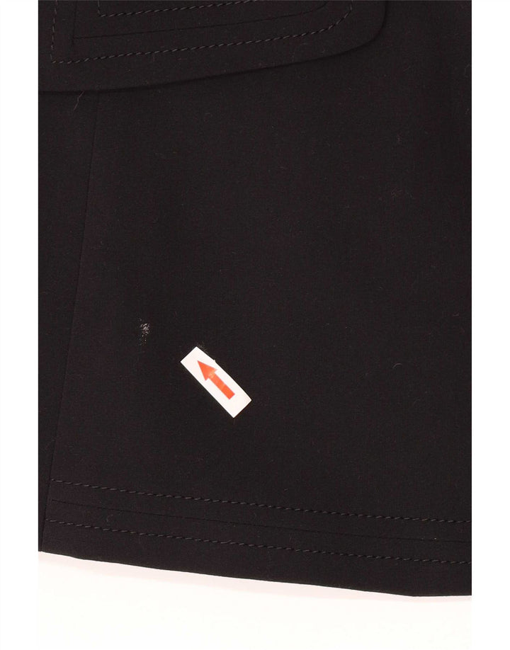 Marks & Spencer Dame 1-knaps blazerjakke UK 16 Stor sort polyester