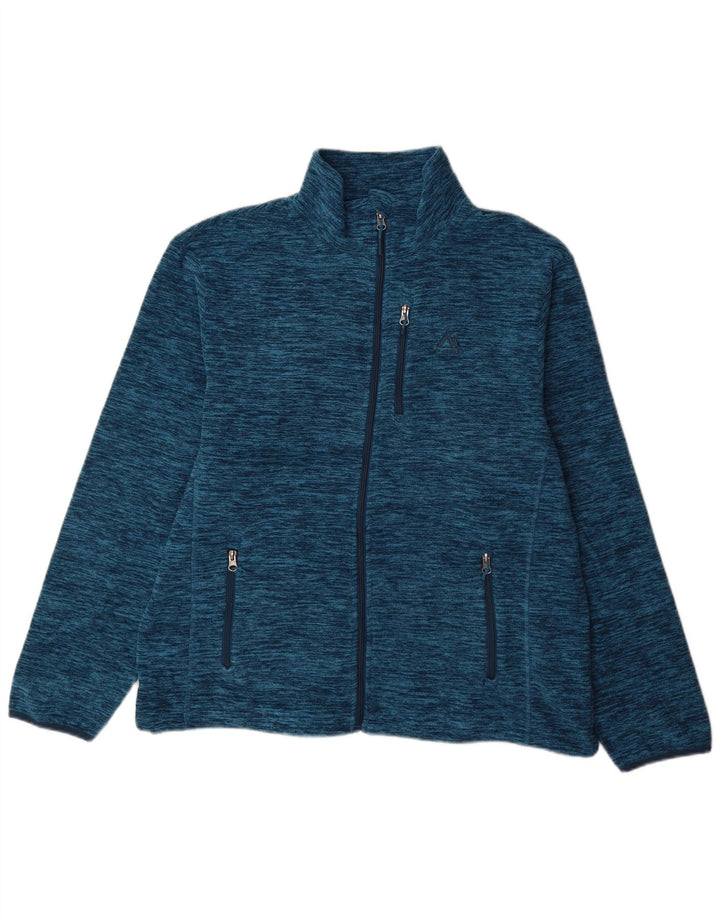 MC Kinley Herre Fleecejakke UK 46 3XL Blå Flecked Polyester