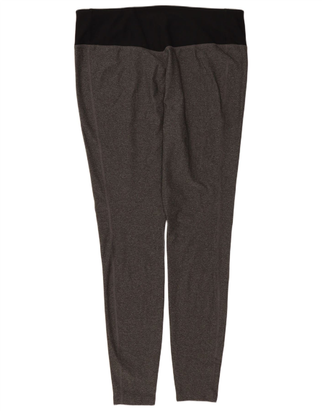 NIKE Dame Dri Fit Leggings UK 18 XL Grå Polyester