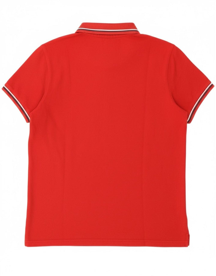 Fila herre poloshirt XS rød bomuld