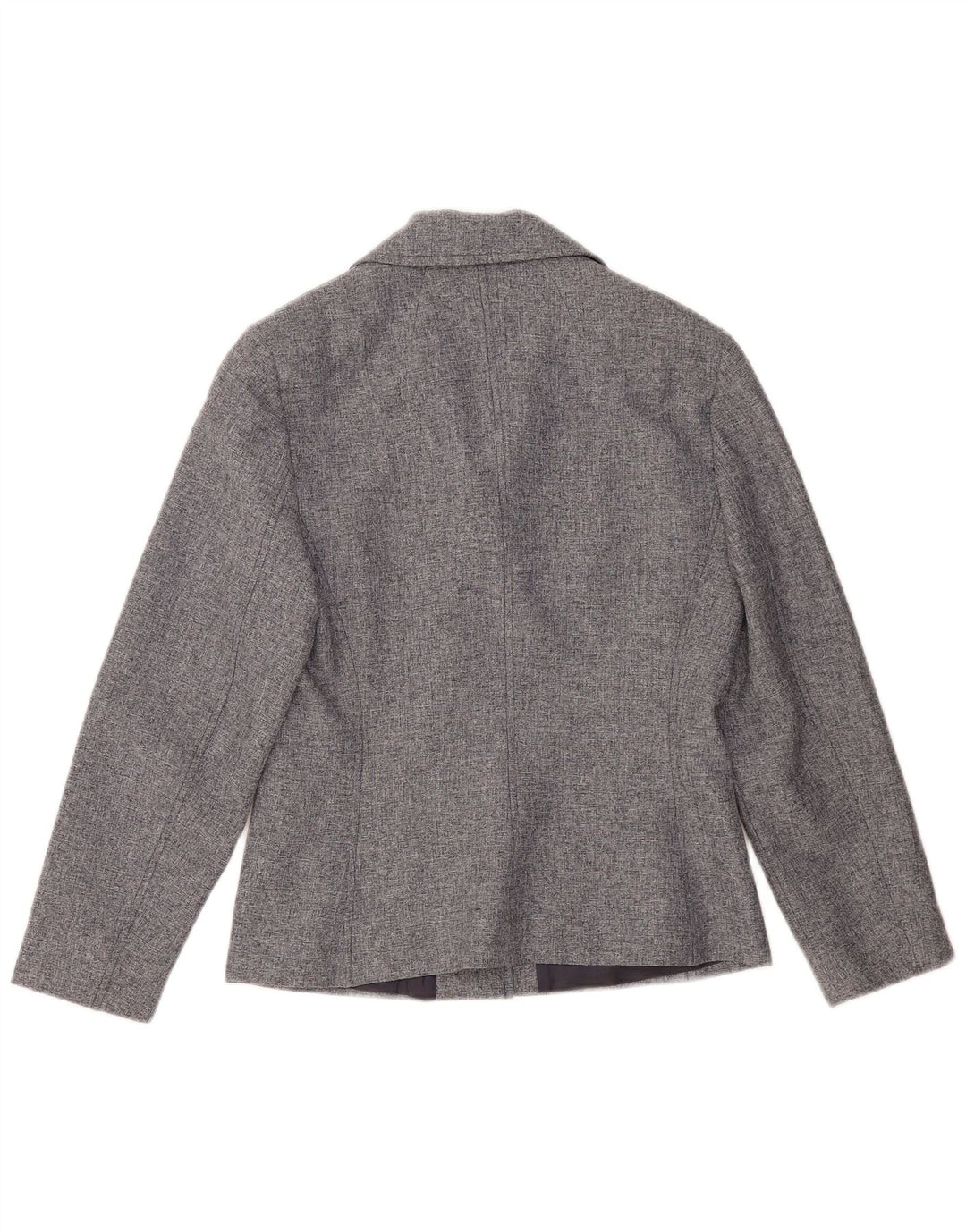 Max & Co. Dame 4-knaps blazerjakke UK 10 Lille grå polyester
