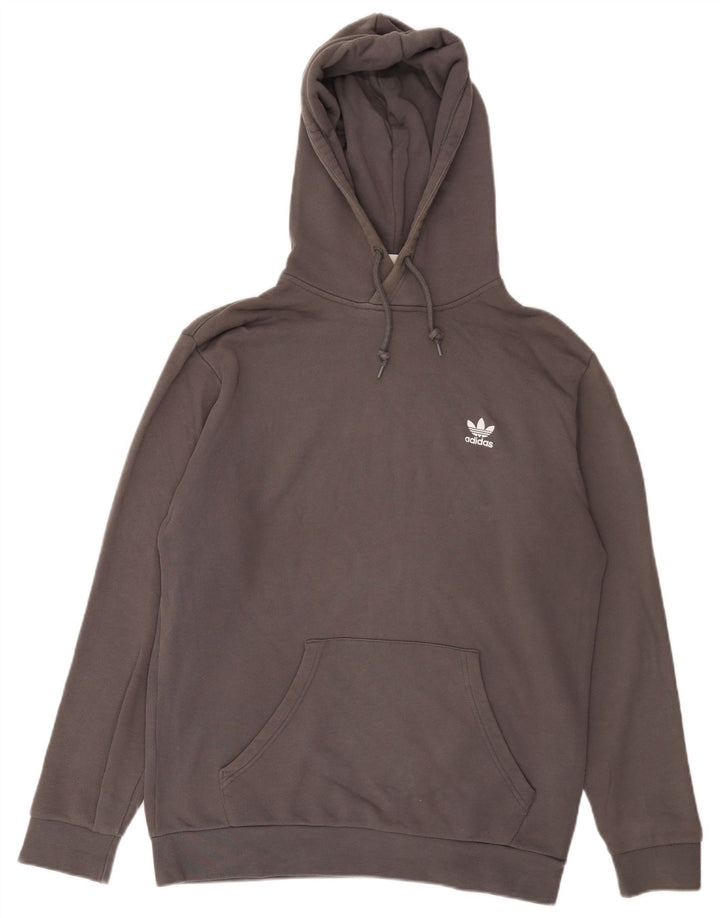 Adidas Herre hættetrøje Jumper Medium Grey Bomuld